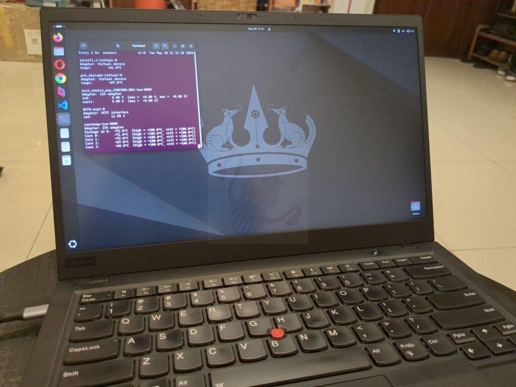 New (old) laptop