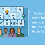 Daily Scrum is not about daily updates