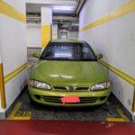Tight parking spot