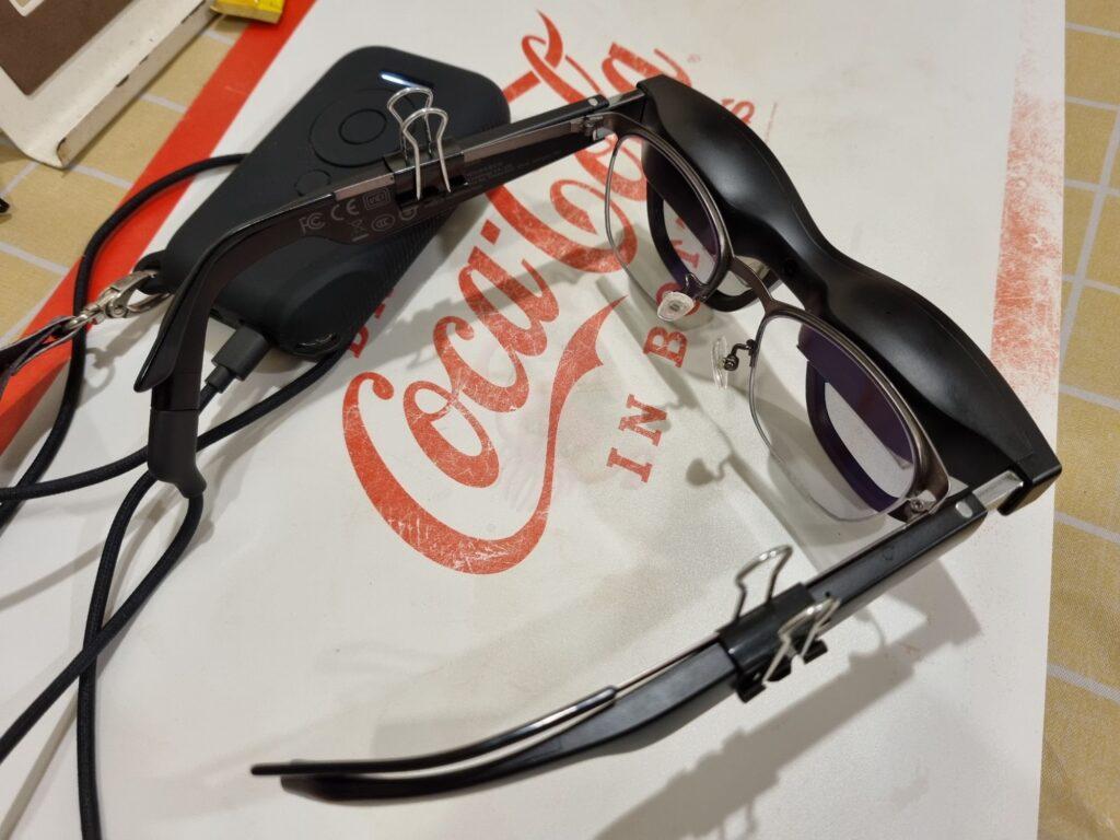 Xreal air with prescription glasses