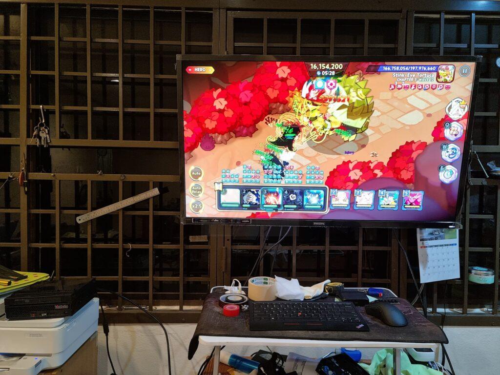Games on a 4k monitor are really nice